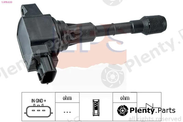 EPS 1.970.533 — Ignition Coil Made in Italy - OE Equivalent