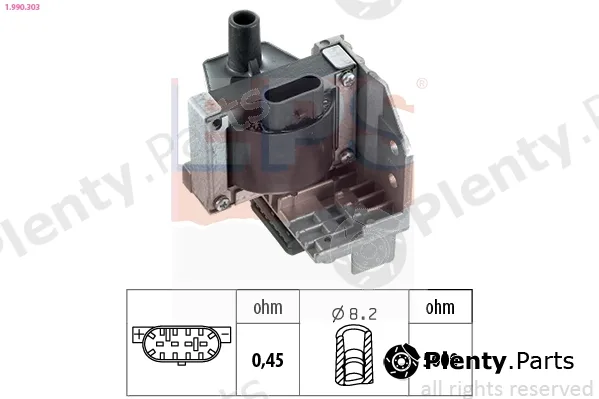 EPS 1.990.303 — Ignition Coil Unit Made in Italy - OE Equivalent