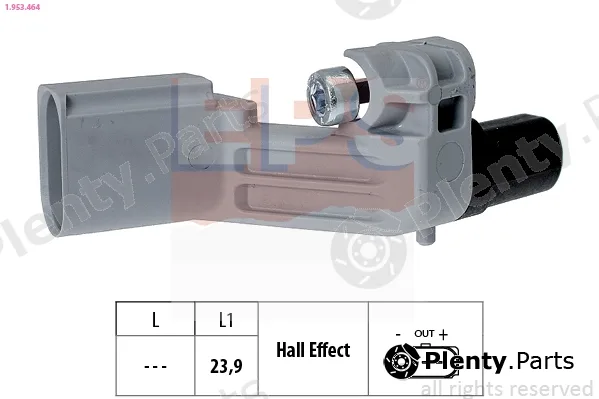 EPS 1.953.464 — Sensor, crankshaft pulse Made in Italy - OE Equivalent