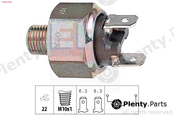 EPS 1.810.102 — Stop Light Switch Made in Italy - OE Equivalent