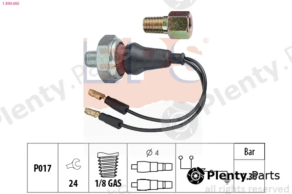 EPS 1.800.065 — Oil Pressure Switch Made in Italy - OE Equivalent