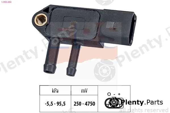 EPS 1.993.264 — Air Pressure Sensor, altitude adaption Made in Italy - OE Equivalent