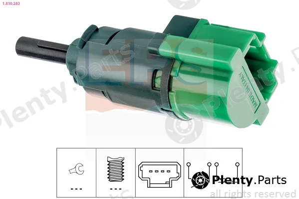EPS 1.810.283 — Stop Light Switch Made in Italy - OE Equivalent