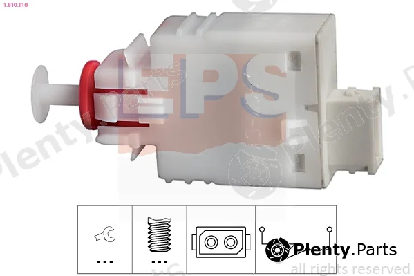 EPS 1.810.110 — Switch, clutch control (cruise control) Made in Italy - OE Equivalent