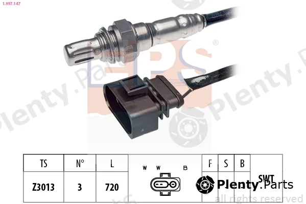 EPS 1.997.147 — Lambda Sensor Made in Italy - OE Equivalent