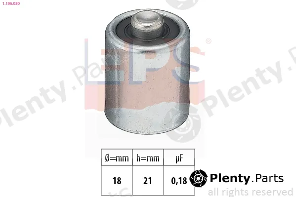 EPS 1.106.030 — Capacitor, ignition system Made in Italy - OE Equivalent