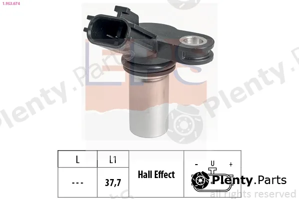 EPS 1.953.674 — Sensor, camshaft position Made in Italy - OE Equivalent