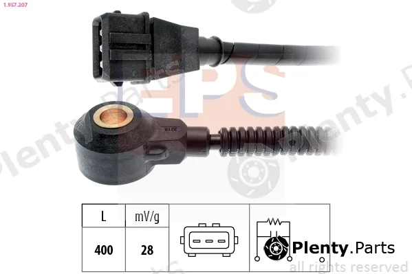 EPS 1.957.207 — Knock Sensor Made in Italy - OE Equivalent