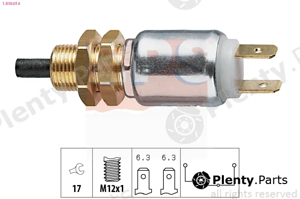 EPS 1.810.014 — Stop Light Switch Made in Italy - OE Equivalent