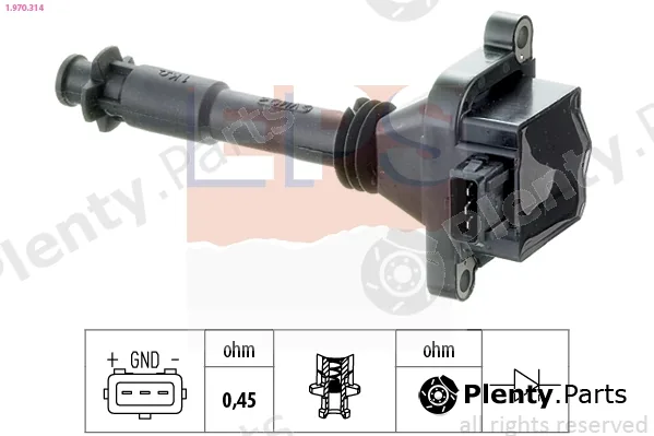 EPS 1.970.314 — Ignition Coil Made in Italy - OE Equivalent