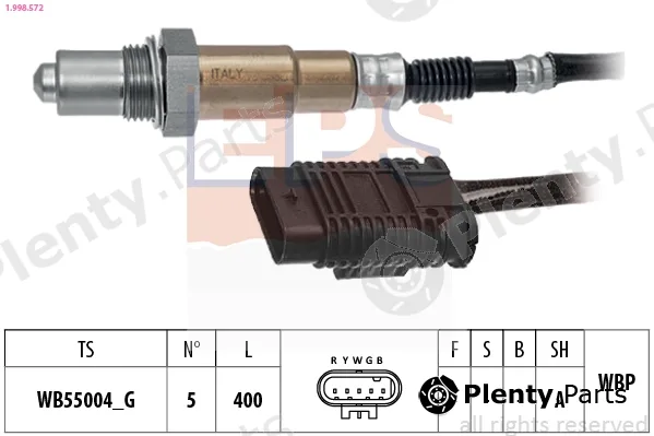 EPS 1.998.572 — Lambda Sensor Made in Italy - OE Equivalent