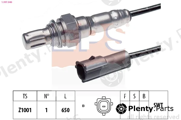 EPS 1.997.046 — Lambda Sensor Made in Italy - OE Equivalent