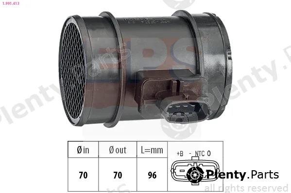 EPS 1.991.413 — Mass Air Flow Sensor Made in Italy - OE Equivalent