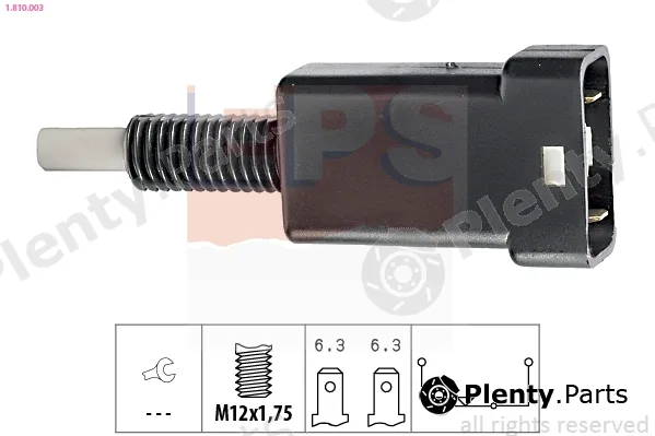 EPS 1.810.003 — Stop Light Switch Made in Italy - OE Equivalent