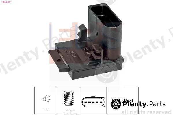 EPS 1.810.311 — Switch, clutch control (cruise control) Made in Italy - OE Equivalent