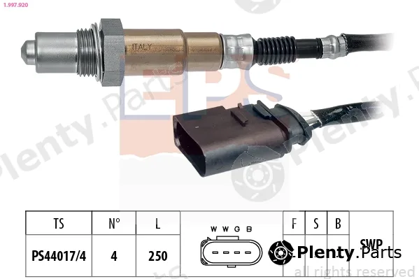 EPS 1.997.920 — Lambda Sensor Made in Italy - OE Equivalent