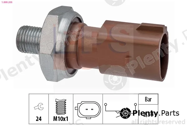 EPS 1.800.205 — Oil Pressure Switch Made in Italy - OE Equivalent