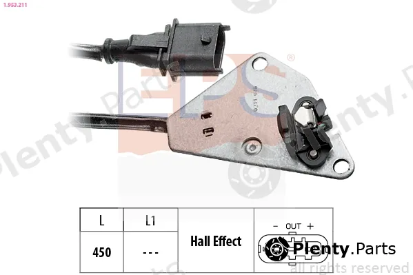 EPS 1.953.211 — Sensor, camshaft position Made in Italy - OE Equivalent