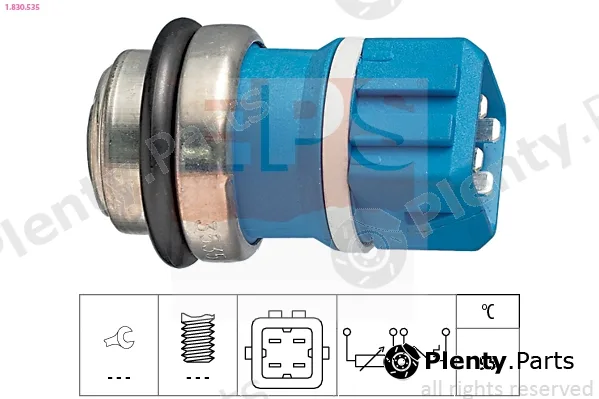 EPS 1.830.535 — Sensor, coolant temperature Made in Italy - OE Equivalent