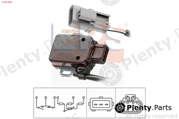 EPS 1.995.060 — Sensor, throttle position Made in Italy - OE Equivalent