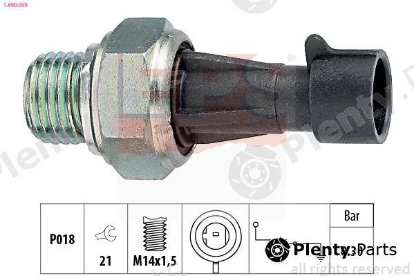 EPS 1.800.096 — Oil Pressure Switch Made in Italy - OE Equivalent