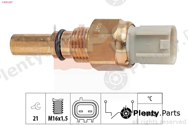 EPS 1.850.267 — Temperature Switch, radiator fan Made in Italy - OE Equivalent