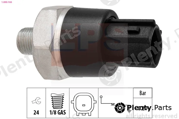 EPS 1.800.166 — Oil Pressure Switch Made in Italy - OE Equivalent