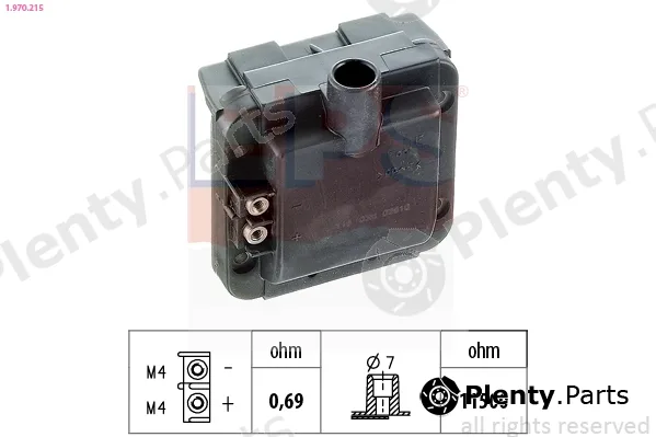 EPS 1.970.215 — Ignition Coil Made in Italy - OE Equivalent