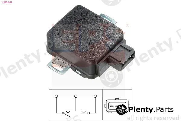EPS 1.995.044 — Sensor, throttle position Made in Italy - OE Equivalent