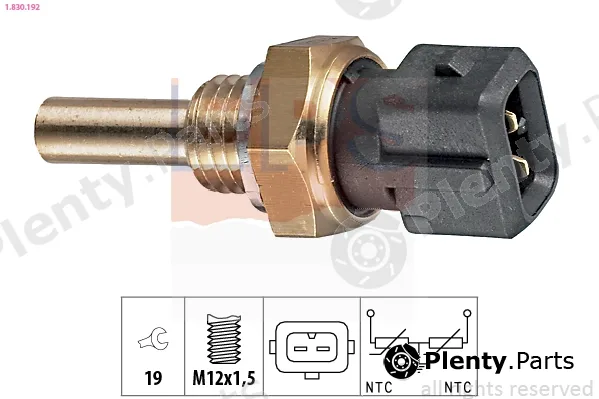 EPS 1.830.192 — Sensor, coolant temperature Made in Italy - OE Equivalent