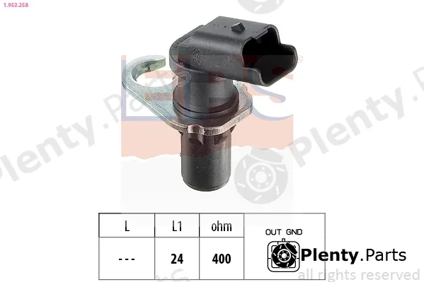 EPS 1.953.258 — Sensor, crankshaft pulse Made in Italy - OE Equivalent