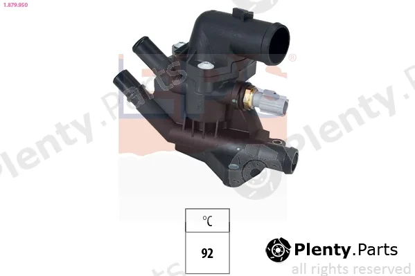 EPS 1.879.950 — Thermostat, coolant Made in Italy - OE Equivalent