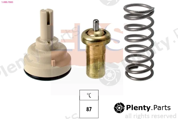 EPS 1.880.788S — Thermostat, coolant Made in Italy - OE Equivalent
