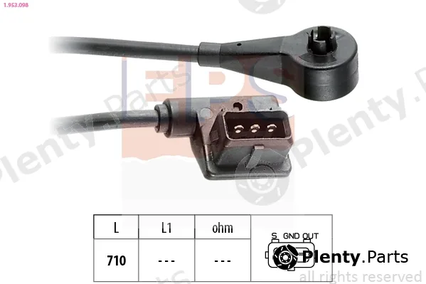 EPS 1.953.098 — Sensor, RPM Made in Italy - OE Equivalent
