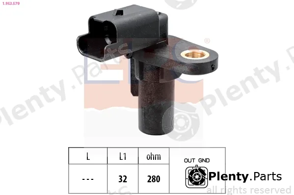 EPS 1.953.579 — Sensor, crankshaft pulse Made in Italy - OE Equivalent