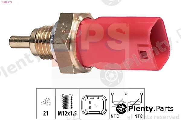 EPS 1.830.271 — Sensor, coolant temperature Made in Italy - OE Equivalent