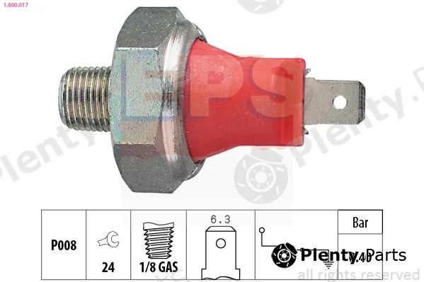 EPS 1.800.017 — Oil Pressure Switch Made in Italy - OE Equivalent