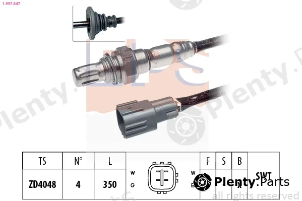 EPS 1.997.847 — Lambda Sensor Made in Italy - OE Equivalent
