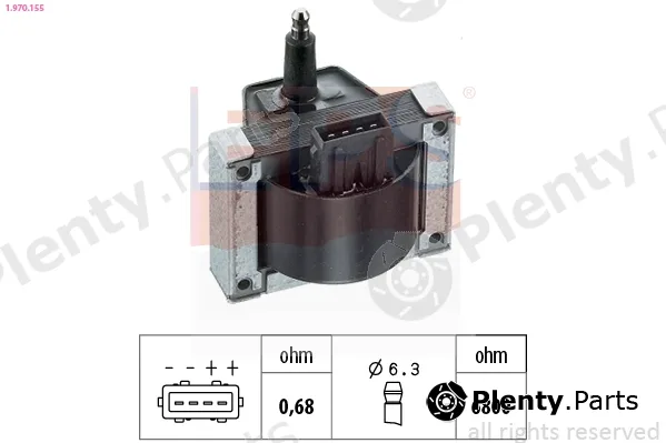 EPS 1.970.155 — Ignition Coil Made in Italy - OE Equivalent