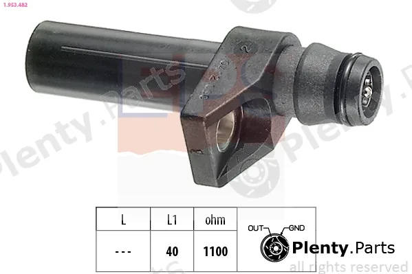 EPS 1.953.482 — Sensor, crankshaft pulse Made in Italy - OE Equivalent