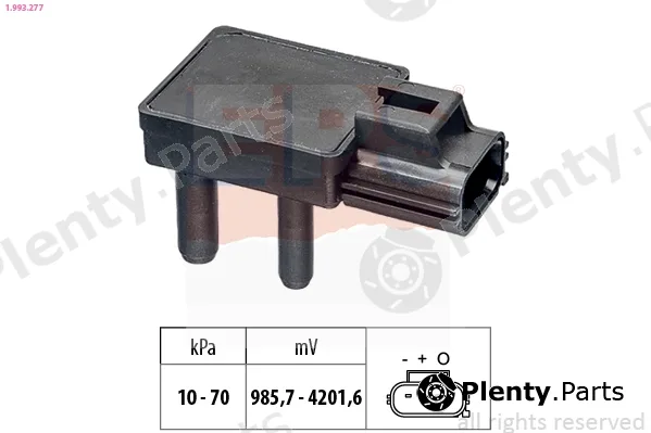 EPS 1.993.277 — Sensor, exhaust pressure Made in Italy - OE Equivalent