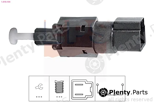 EPS 1.810.104 — Stop Light Switch Made in Italy - OE Equivalent