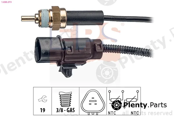 EPS 1.830.373 — Sensor, coolant temperature Made in Italy - OE Equivalent