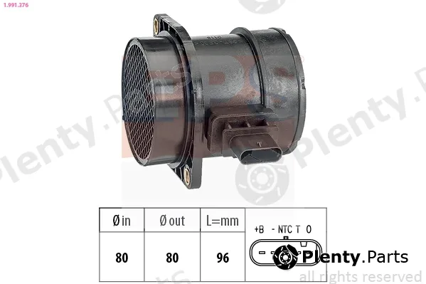 EPS 1.991.376 — Mass Air Flow Sensor Made in Italy - OE Equivalent