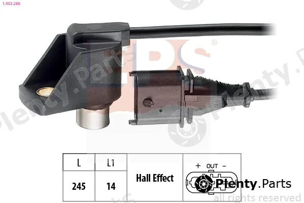 EPS 1.953.286 — Sensor, camshaft position Made in Italy - OE Equivalent