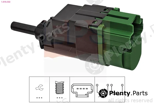 EPS 1.810.332 — Stop Light Switch Made in Italy - OE Equivalent