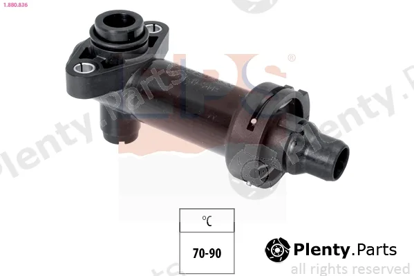 EPS 1.880.836 — Thermostat, exhaust gas recirculation cooling Made in Italy - OE Equivalent