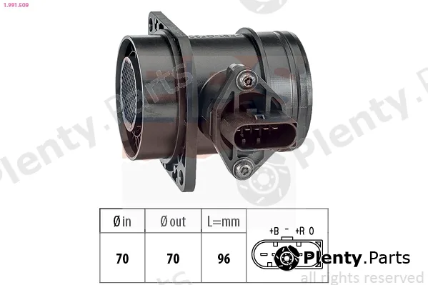 EPS 1.991.509 — Mass Air Flow Sensor Made in Italy - OE Equivalent