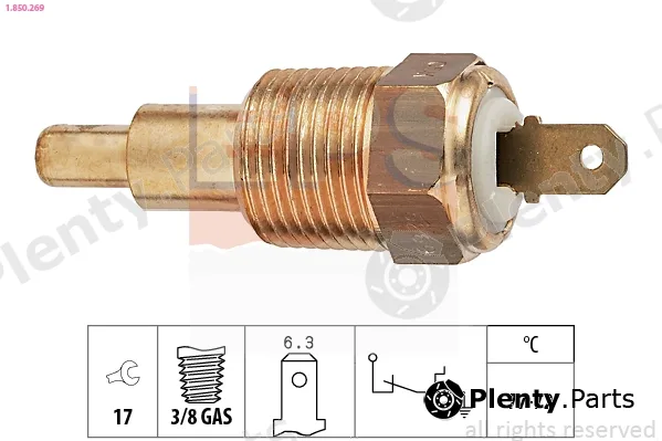 EPS 1.850.269 — Temperature Switch, radiator fan Made in Italy - OE Equivalent