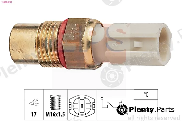 EPS 1.850.291 — Temperature Switch, radiator fan Made in Italy - OE Equivalent